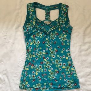 Flower tank top.